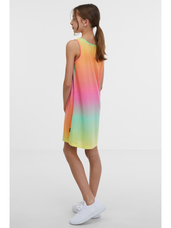 Sam 73 Zeleno-růžové holčičí šaty SAM 73 Sarabi