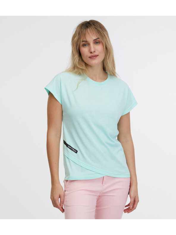 Sam 73 Tyrkysové dámské tričko SAM 73 Cristal