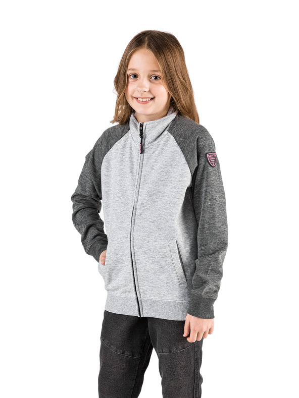 Sam 73 Šedá holčičí mikina SAM 73