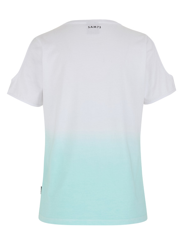 Sam 73 Modro-bílé dámské tričko SAM 73 Dolores
