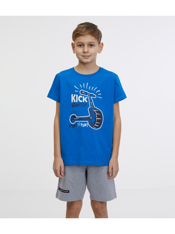 Sam 73 Modré klučičí tričko SAM 73 Bluto