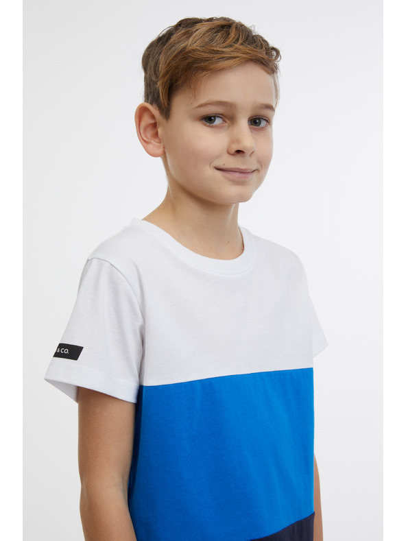 Sam 73 Modro-bílé klučičí tričko SAM 73 Jabba