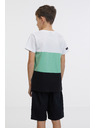Sam 73 Zeleno-bílé klučičí tričko SAM 73 Jabba