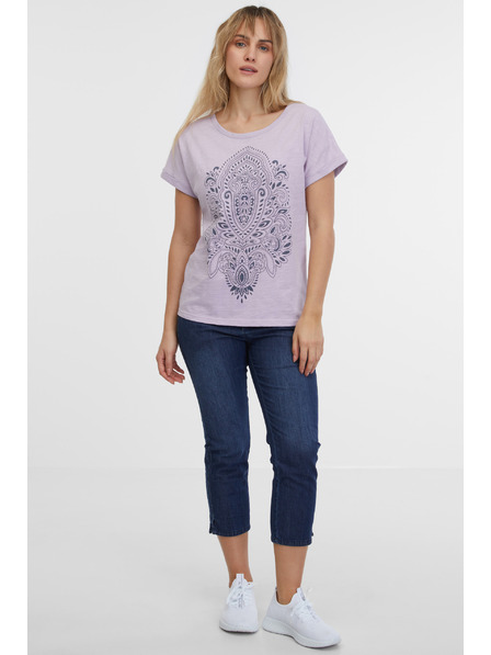 Sam 73 Světle fialové dámské tričko SAM 73 Nazarena