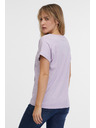 Sam 73 Světle fialové dámské tričko SAM 73 Nazarena