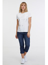 Sam 73 Bílé dámské tričko SAM 73 Marianela