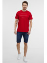 Sam 73 Červené pánské tričko SAM 73 Milhouse