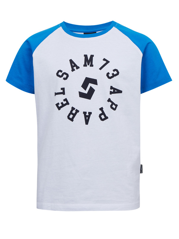 Sam 73 Bílé chlapecké tričko SAM 73 Richard