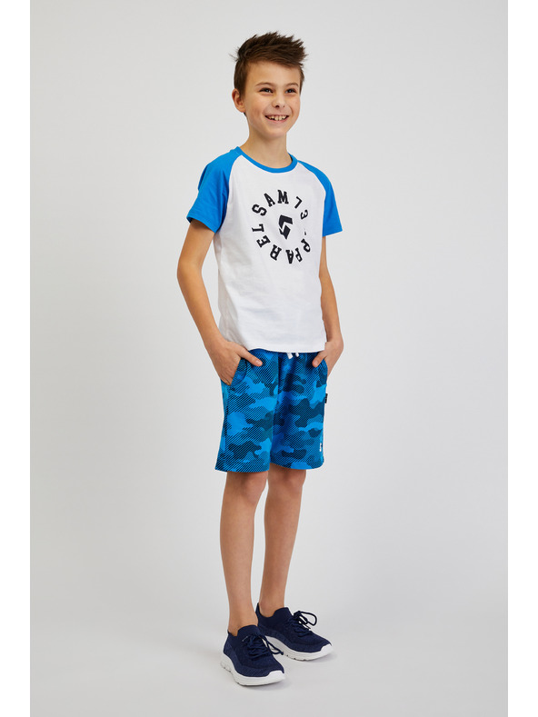 Sam 73 Bílé chlapecké tričko SAM 73 Richard