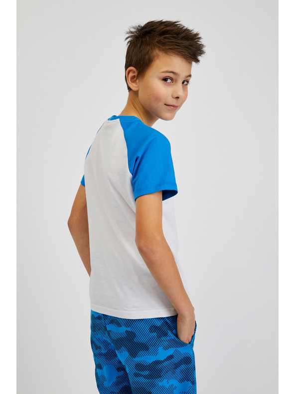 Sam 73 Bílé chlapecké tričko SAM 73 Richard