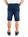 Sam 73 Tmavě modré pánské džínové kraťasy SAM 73