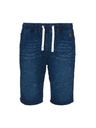 Sam 73 Tmavě modré pánské džínové kraťasy SAM 73