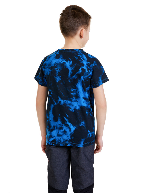 Sam 73 Tmavě modré chlapecké vzorované tričko SAM 73 Sylvester