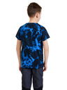 Sam 73 Tmavě modré chlapecké vzorované tričko SAM 73 Sylvester