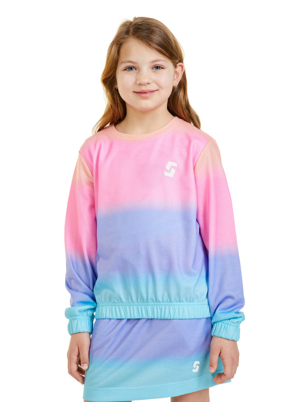 Sam 73 Růžová holčičí mikina SAM 73 Dominique