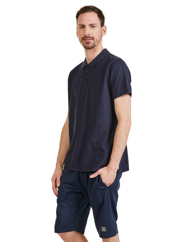 Sam 73 Tmavě modré pánské polo tričko SAM 73 Henry