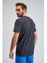 Sam 73 Tmavě šedé pánské tričko SAM 73 Freddie
