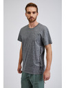 Sam 73 Šedé pánské tričko SAM 73 Vincent