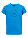 Sam 73 Modré klučičí bavlněné tričko s potiskem SAM73 Pyrop