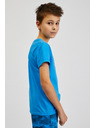 Sam 73 Modré klučičí bavlněné tričko s potiskem SAM73 Pyrop