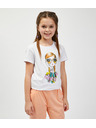 Sam 73 Bílé holčičí tričko s potiskem SAM73 Mora