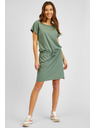 Sam 73 Zelené dámské šaty se zavazováním SAM73 Norma