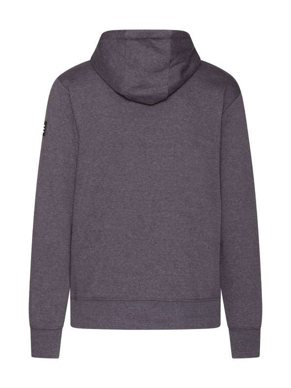 Sam 73 Červeno-šedá pánská mikina s kapucí SAM 73 August