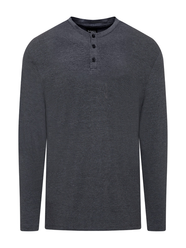 Sam 73 Tmavě šedé pánské tričko SAM 73