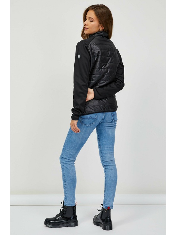 Sam 73 Černá dámská prošívaná lehká bunda 73 Besd