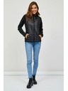 Sam 73 Černá dámská prošívaná lehká bunda 73 Besd