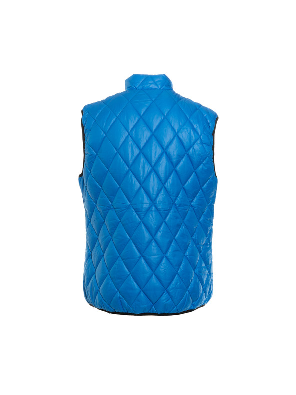 Sam 73 Modrá pánská prošívaná vesta SAM 73