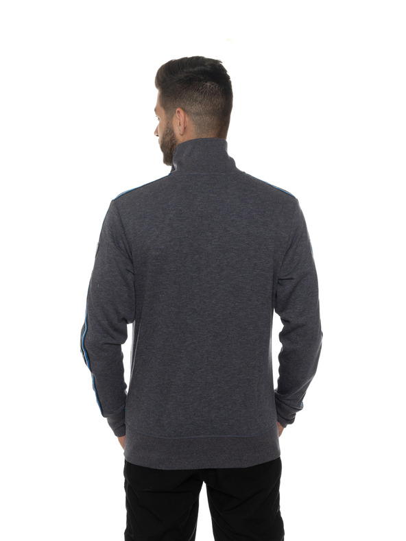 Sam 73 Tmavě šedá pánská mikina SAM 73