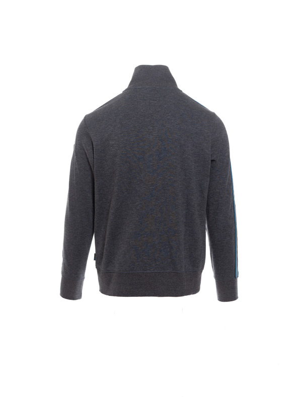 Sam 73 Tmavě šedá pánská mikina SAM 73