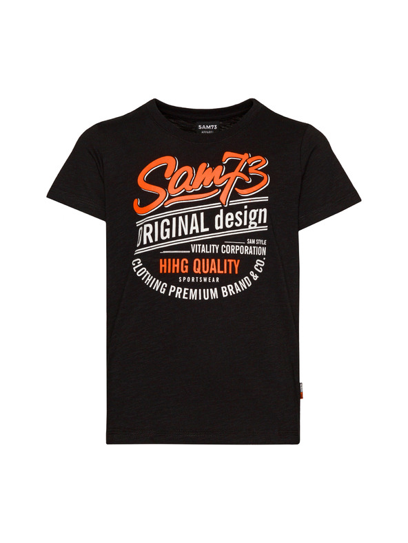 Sam 73 Černé klučičí tričko SAM 73 Archie