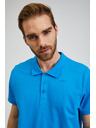 Sam 73 Modré pánské bavlněné polo tričko SAM73 Chryz