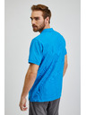 Sam 73 Modré pánské bavlněné polo tričko SAM73 Chryz