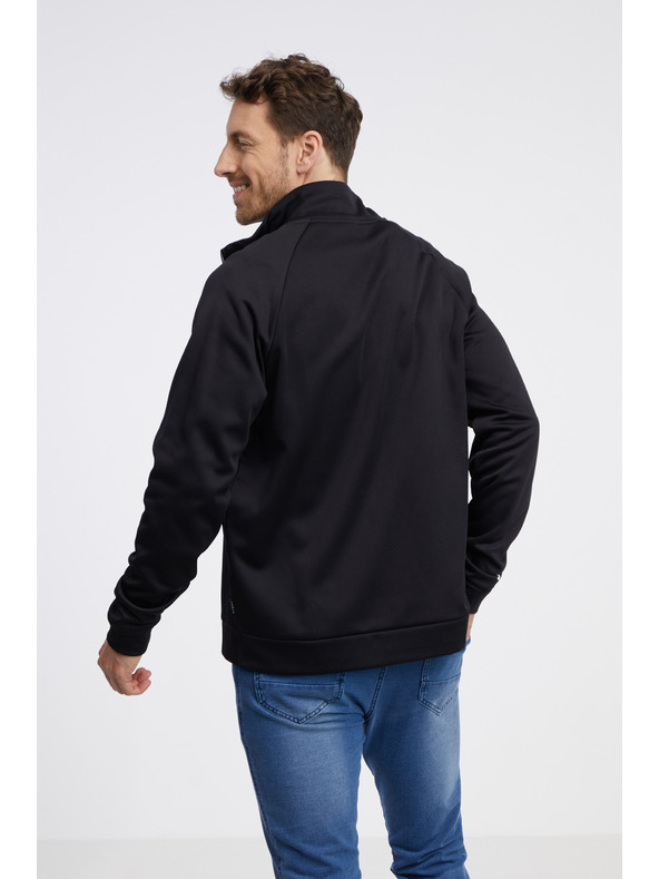 Sam 73 Černá pánská mikina na zip SAM 73 Darth