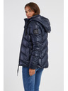Sam 73 Tmavě modrá dámská prošívaná bunda SAM 73 Ginny