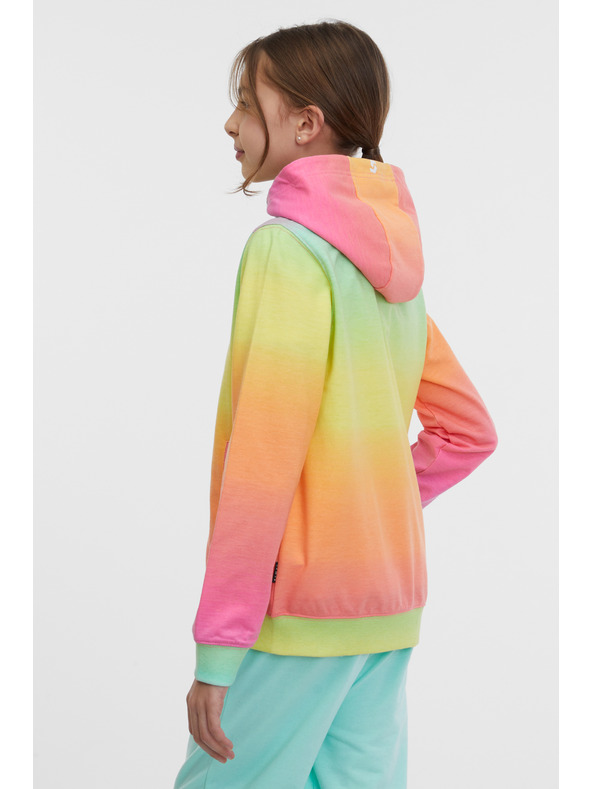 Sam 73 Žluto-růžová holčičí mikina SAM 73 Coco