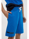 Sam 73 Modré klučičí teplákové kraťasy SAM 73 Flop