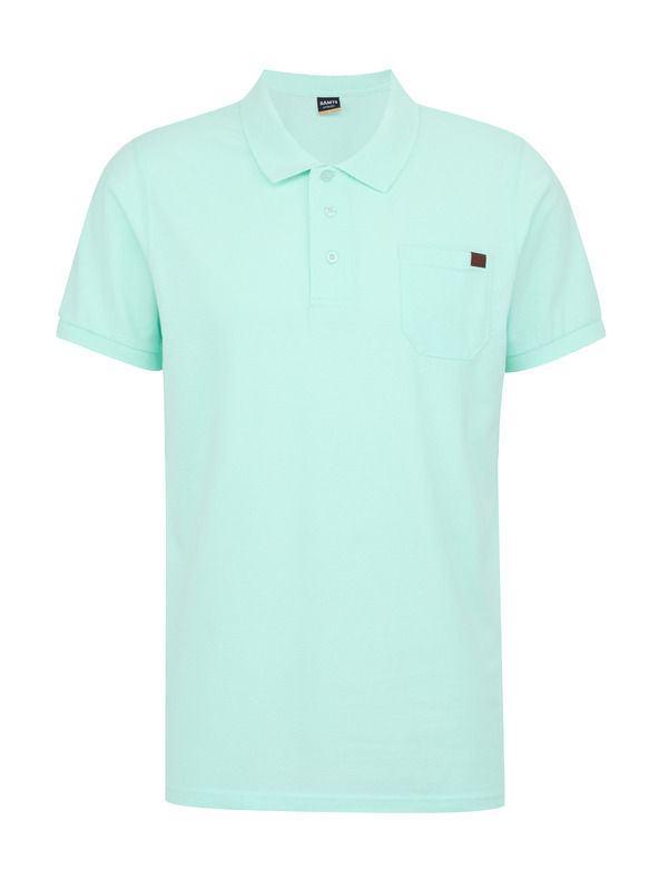 Sam 73 Tyrkysové pánské polo tričko SAM 73 Julián