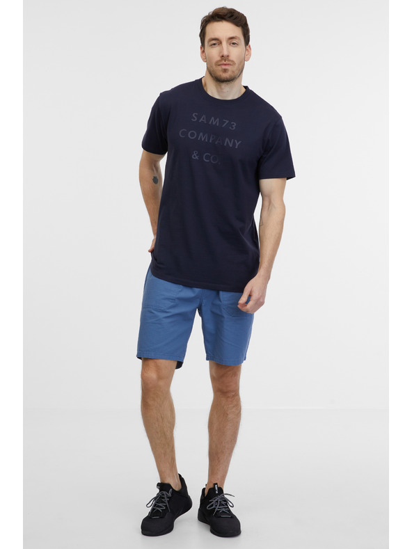 Sam 73 Tmavě modré pánské tričko SAM 73 Milhouse