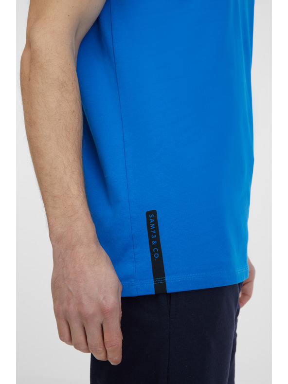 Sam 73 Modré pánské tričko SAM 73 Goose