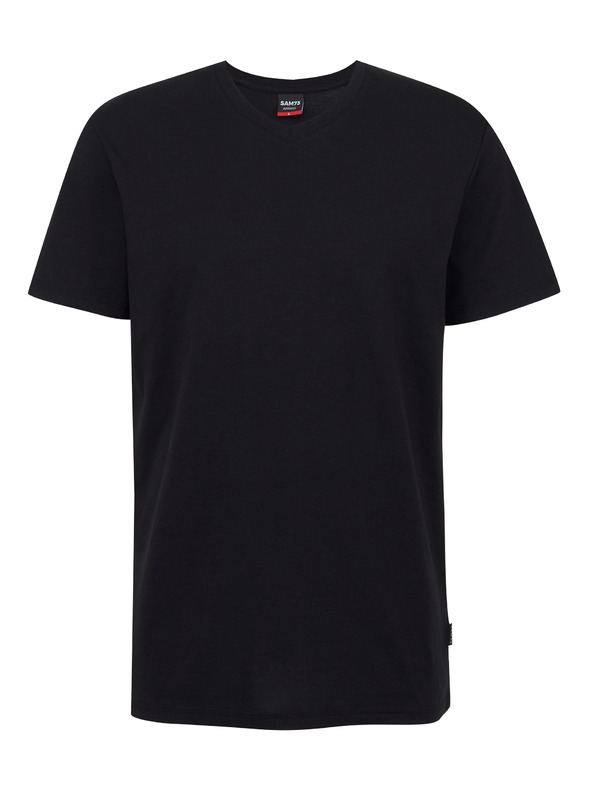 Sam 73 Černé pánské tričko SAM 73 Fidel