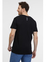 Sam 73 Černé pánské tričko SAM 73 Fidel
