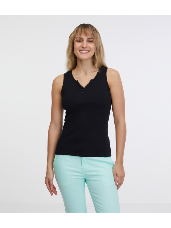 Sam 73 Černé dámské tílko SAM 73 Manuela