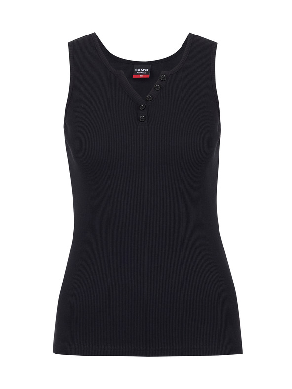 Sam 73 Černé dámské tílko SAM 73 Manuela
