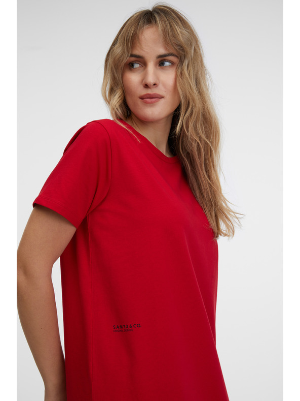 Sam 73 Červené dámské šaty SAM 73 Gazelle