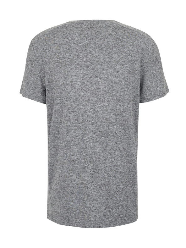 Sam 73 Šedé pánské žíhané tričko SAM 73 Fortunato