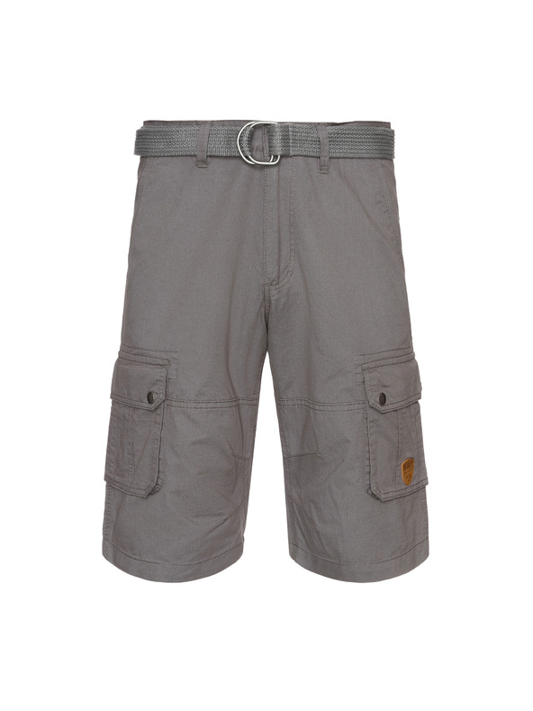 Sam 73 Šedé pánské kraťasy s kapsami SAM 73